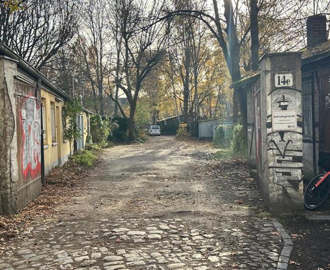 Blick in die Untersuchungskulisse