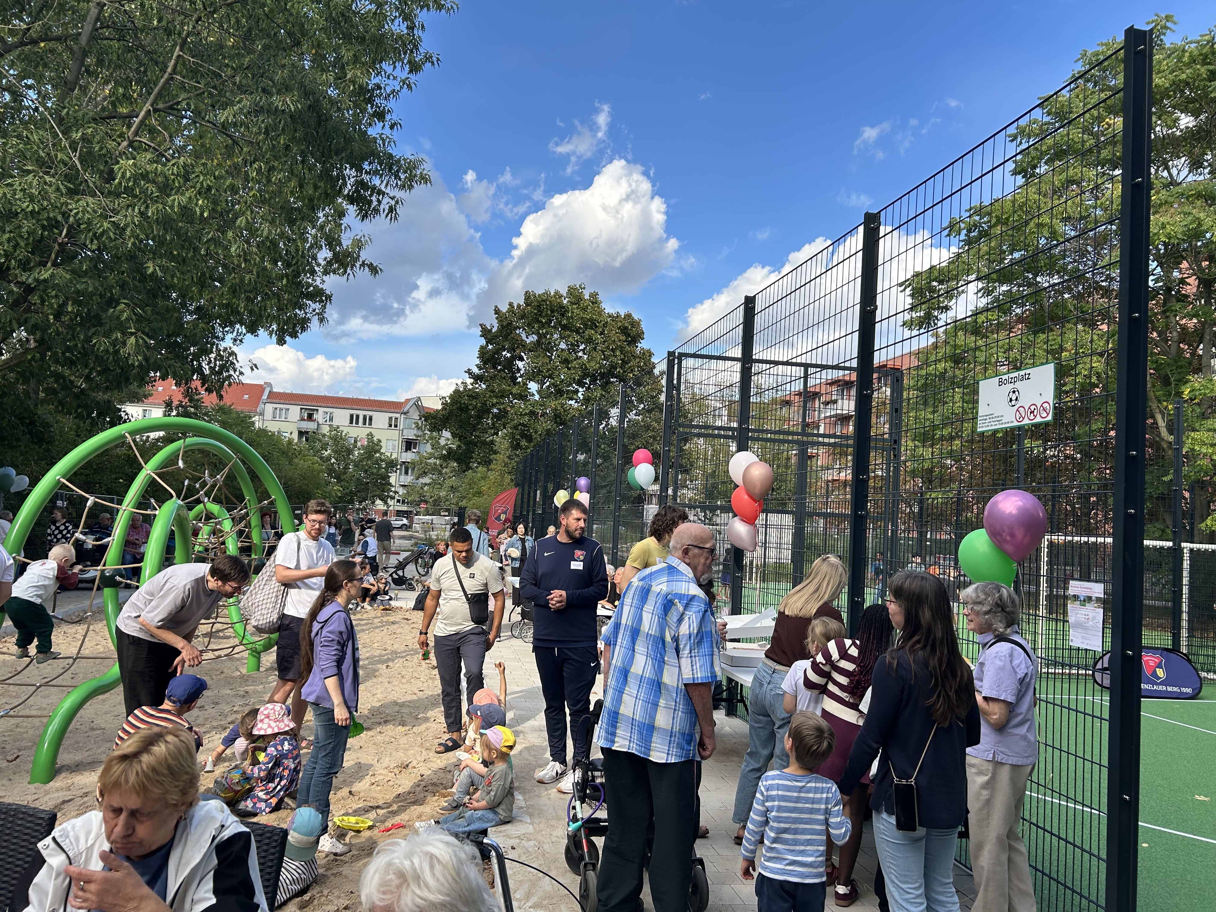 Gut besuchtes Eröffnungsfest an der Nordpromenade