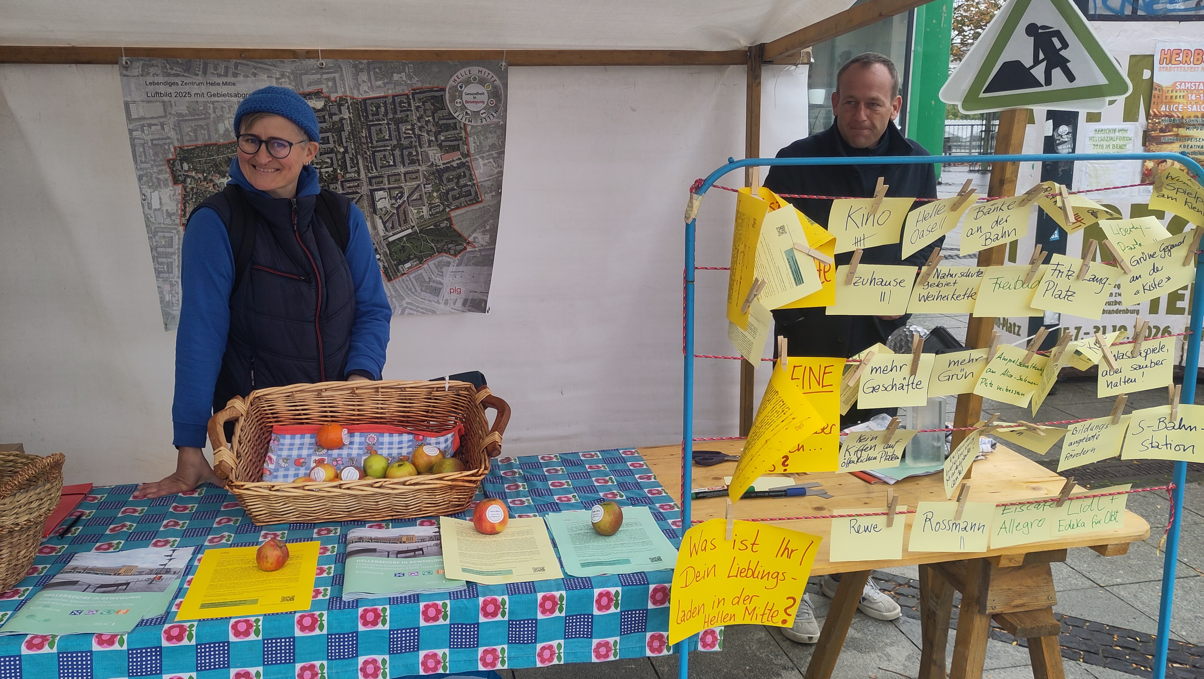 Willkommen am Stand des Standortmanagement