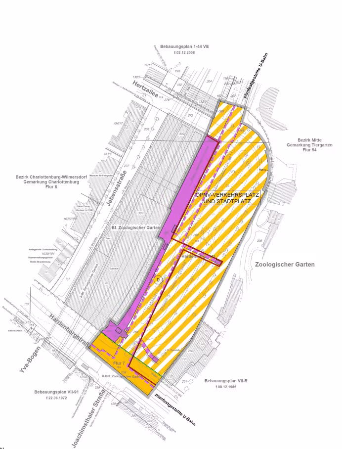 Bebauungsplan 4-69c Ausschnitt (c) PLG