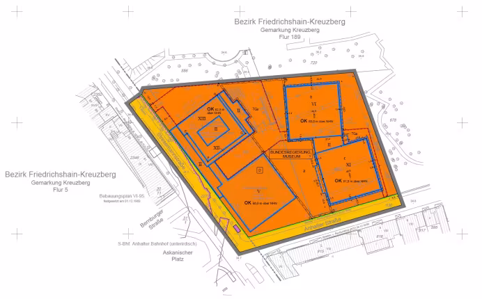 Bebauungsplan 2-64 Ausschnitt (c) PLG