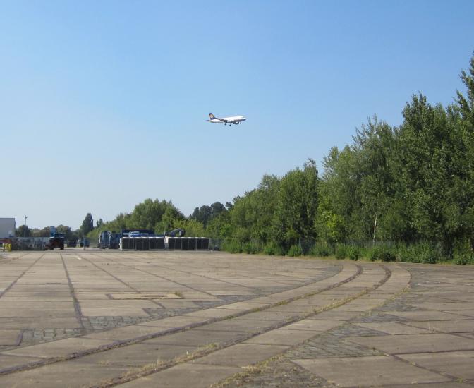 Blick über das Plangebiet