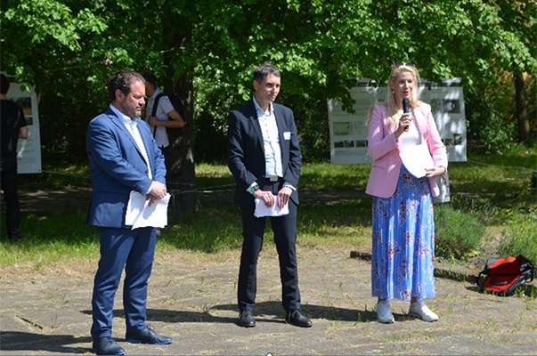Eröffnung Schlosspark Buch am Tag der Städtebauförderung 13.5.2023